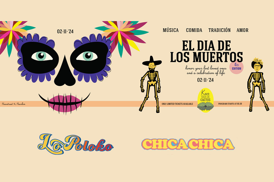 Lo poloko live @ Dia de Muertos Kus van de Cactus with Chica Chica