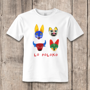 Lo Poloko T shirt Dia de Muertos webshop